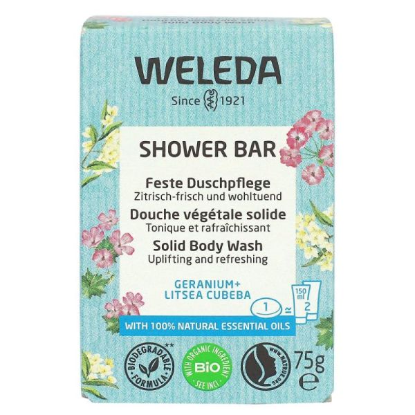 Weleda savon solide géranium (75 g)