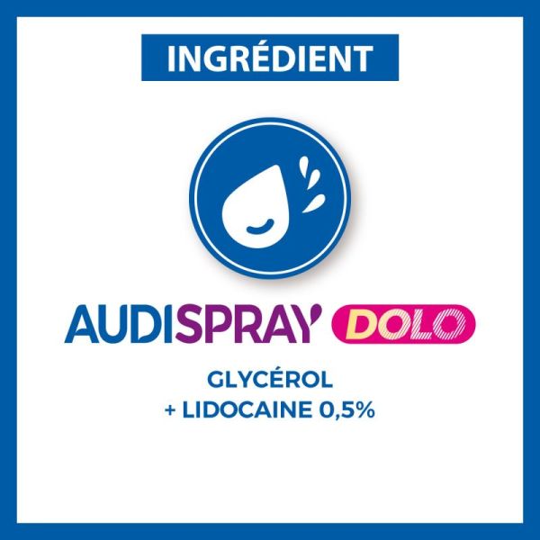 Audispray Dolo gouttes auriculaires 7g