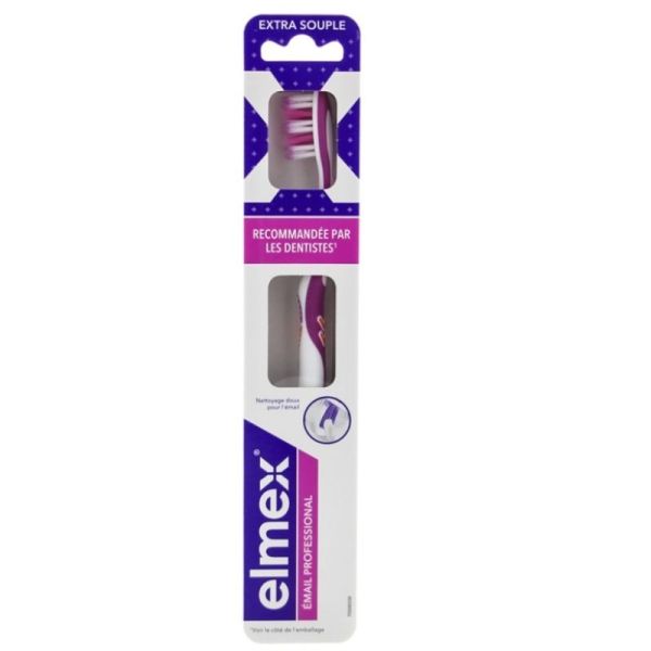 Elmex - brosse à dents extra souple émail professional