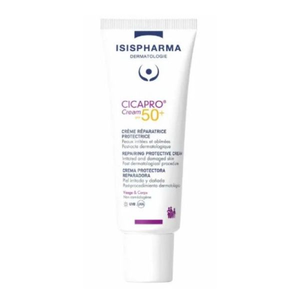 Cicapro crème réparatrice protectrice spf50+ 40ml