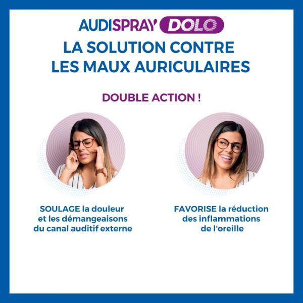 Audispray Dolo gouttes auriculaires 7g