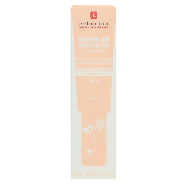Erborian Super BB Concealer correcteur anti-cernes SPF 25 (10 ml)