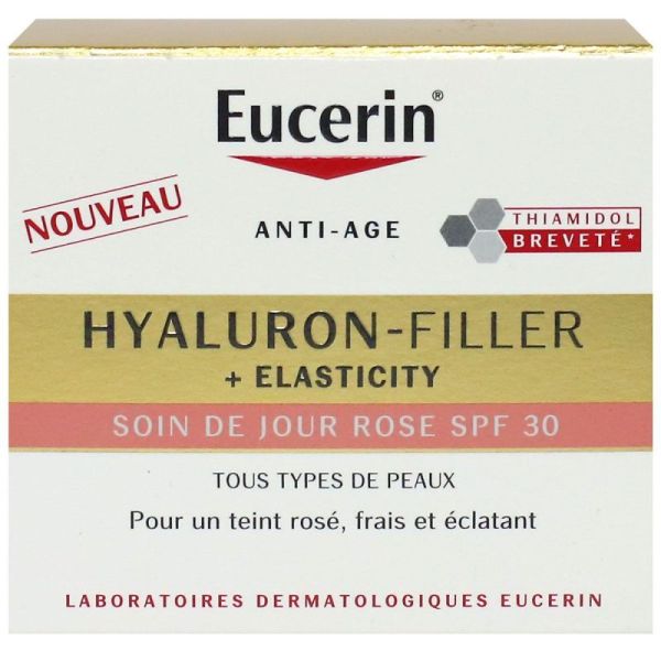 Eucerin soin de jour rose Hyaluron-Filler + Elasticity SPF30 (50 ml)