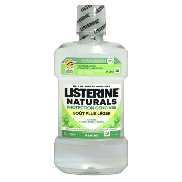 Listerine bain de bouche protection gencives (500 ml)