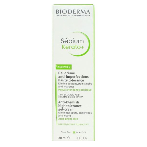 Bioderma - Sebium Kerato+ gel crème anti-imperfections 30ml
