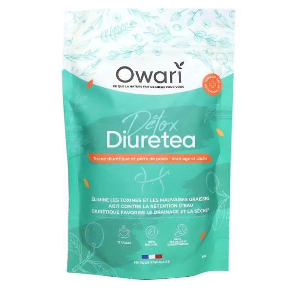 Owari tisane diurétique (50 g) pour perte de poids et drainage