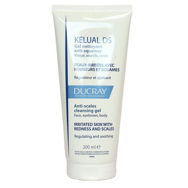 Ducray gel nettoyant anti-squames Kelual DS (200 ml)