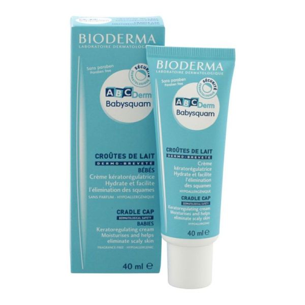 Abcderm Crème Babysquam (40 ml) pour croûtes de lait