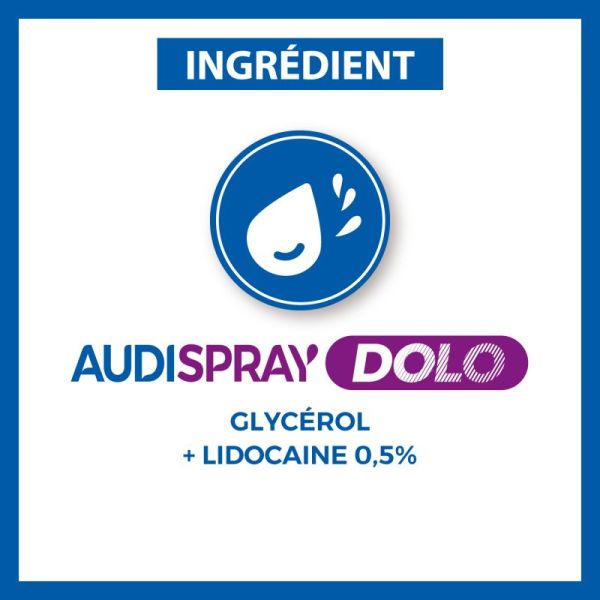 Audispray Dolo gouttes auriculaires 7g
