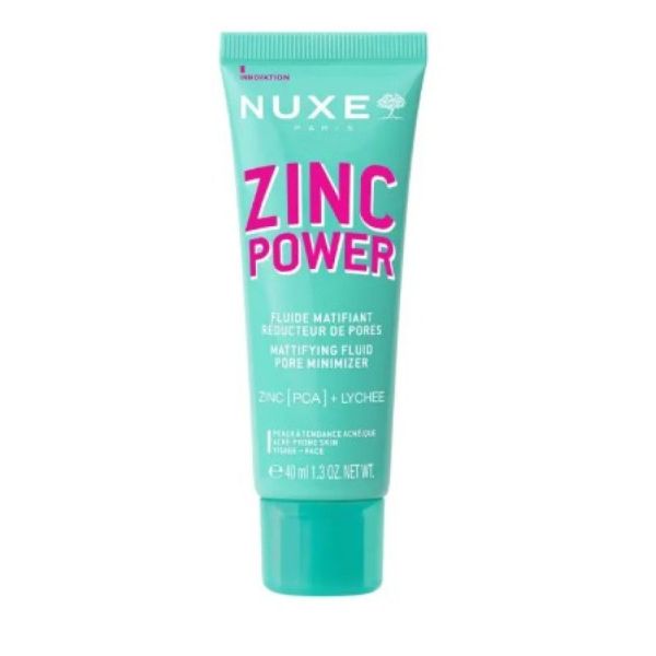 Nuxe - Zinc power fluide matifiant réducteur de pores 40ml