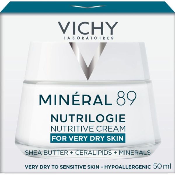 Vichy Nutrilogie 2 Mineral 89 crème pour peau très sèche (40 ml)