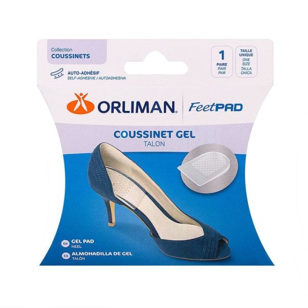 Feetpad 1 paire coussinets gel talon