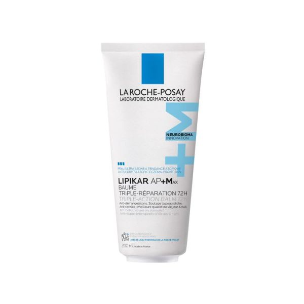 Lipikar AP+ MAX baume triple-réparation 72h 200ml
