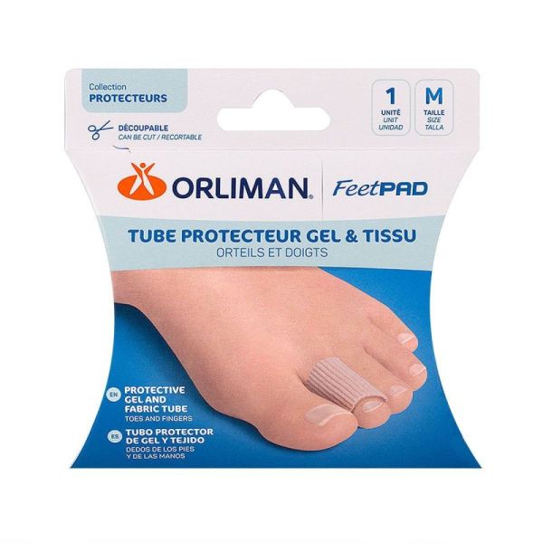 Feetpad 1 tube protecteur gel & tissu taille M