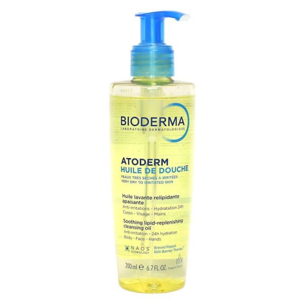Bioderma - Atoderm huile de douche relipidante apaisante 200ml