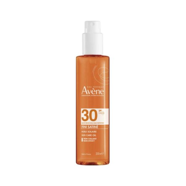 Huile solaire non collante fini satiné spf 30+ 200ml