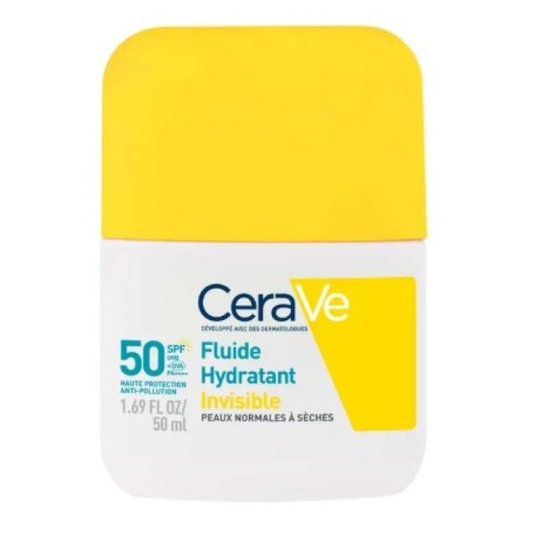 CeraVe - Fluide hydratant invisible spf50+ 50ml