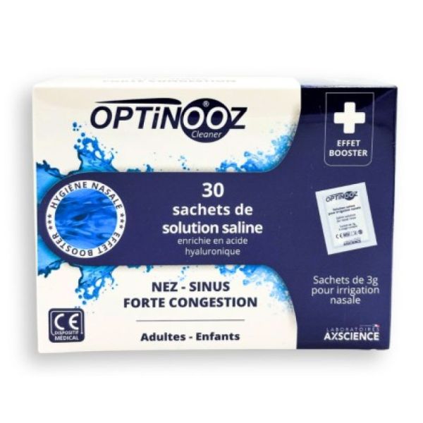 Optinooz sachets de solution saline x30 sachets de 3g