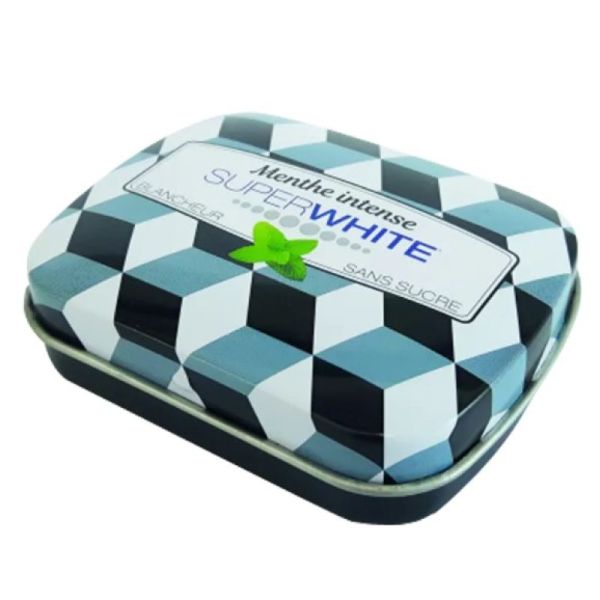 Pastilles goût  menthe intense sans sucre arôme naturel