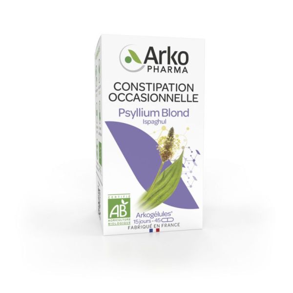 Arkopharma Arkogélules Ispaghul Bio (45 gélules)
