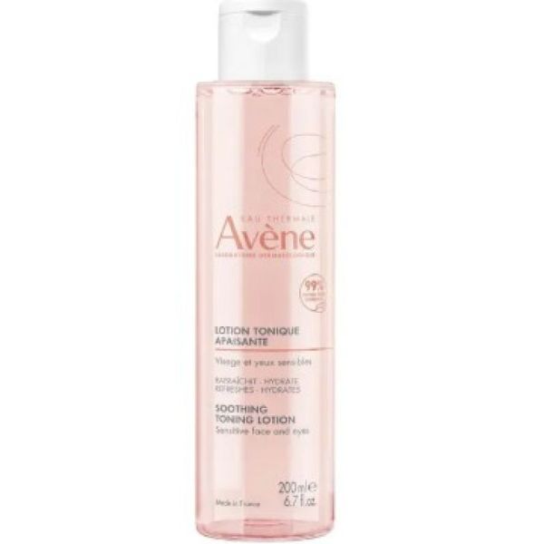 Lotion tonique apaisante visage & yeux sensibles 200ml