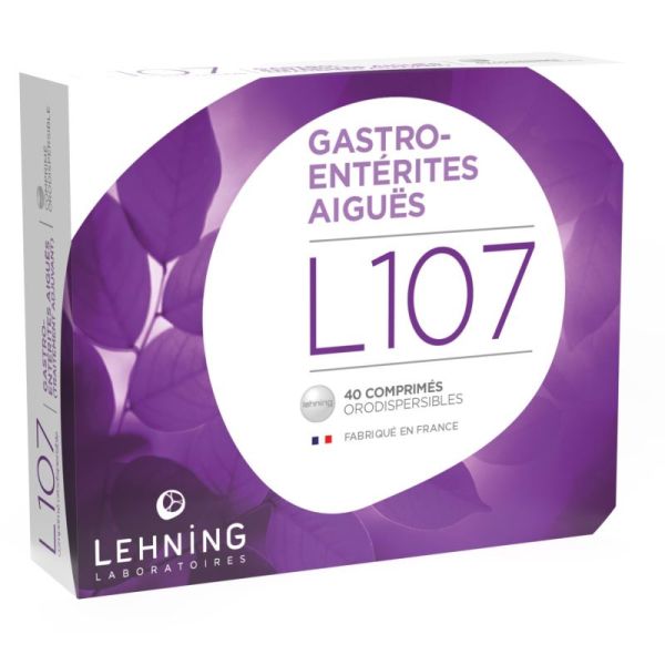 Lehning L107 comprimés orodispersibles (40 unités)