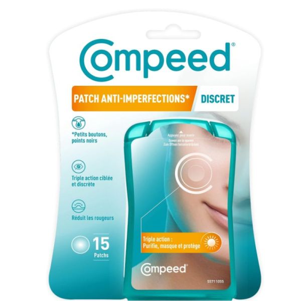 Compeed patch anti-imperfections discret (jour 15)