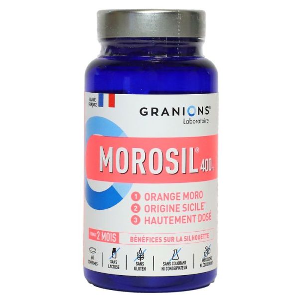 Granions Morosil 400 mg complément alimentaire (60 capsules, 2 mois)