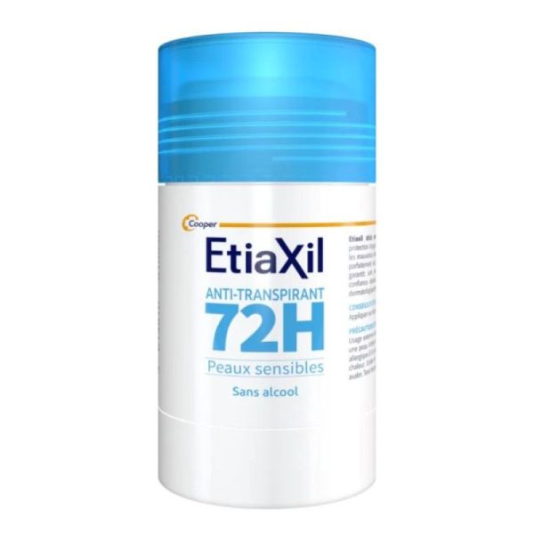 Etiaxil - anti transpirant 72h peaux sensibles stick 40ml