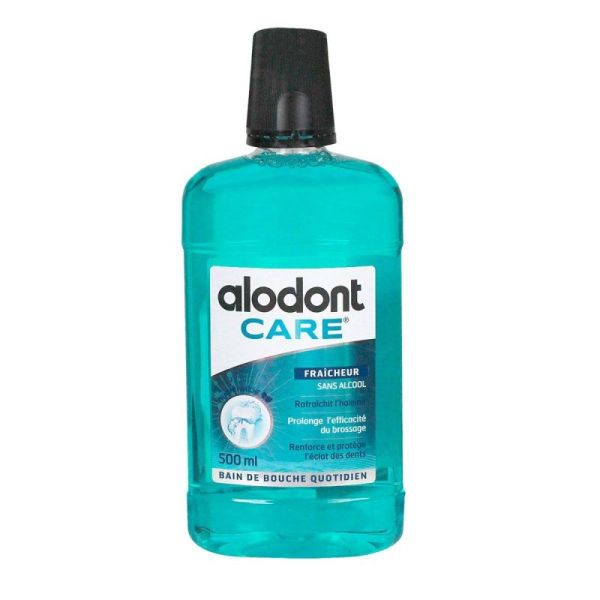 Alodont bain de bouche fraîcheur menthe (500 ml)