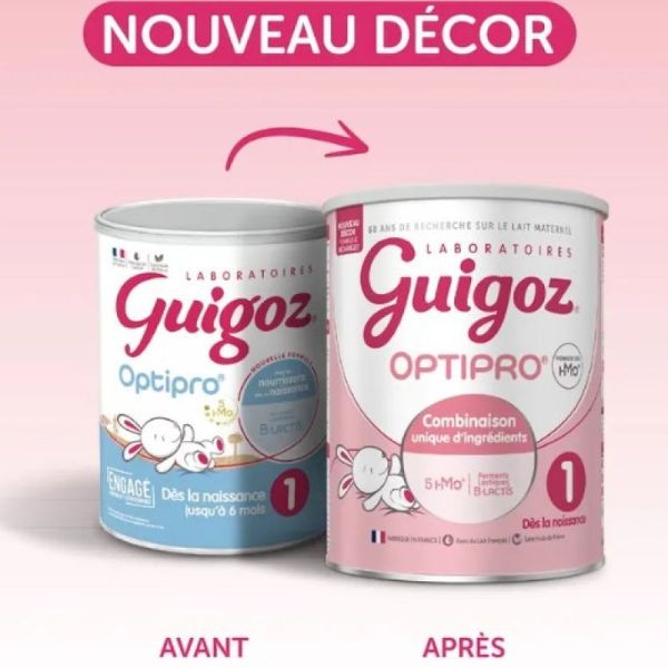 Guigoz Optipro 1 Lait en poudre pour nourrissons (780 g)