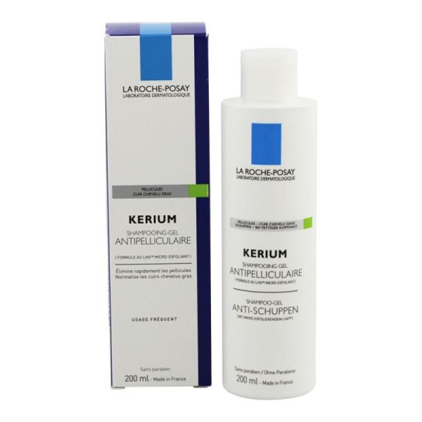 La Roche-Posay Kerium shampooing gel antipelliculaire (200 ml)