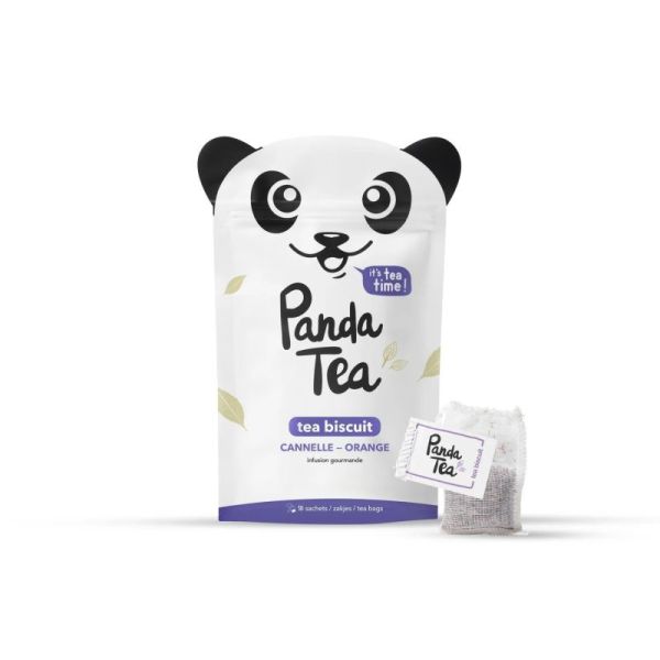 Panda Tea - tea biscuit cannelle-orange x18 sachets
